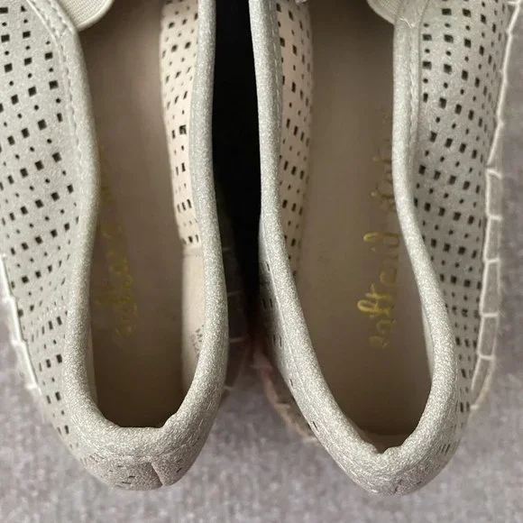 Altar'd State Sandals Womens 8 Beige Platform Espadrille Shoes Casual Summer - Picture 6 of 12